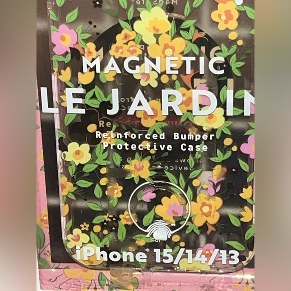 MVMT GREEN FLORAL MAGSAFE IPHONE 13/14/15 Case NIB NEW - Picture 3 of 5